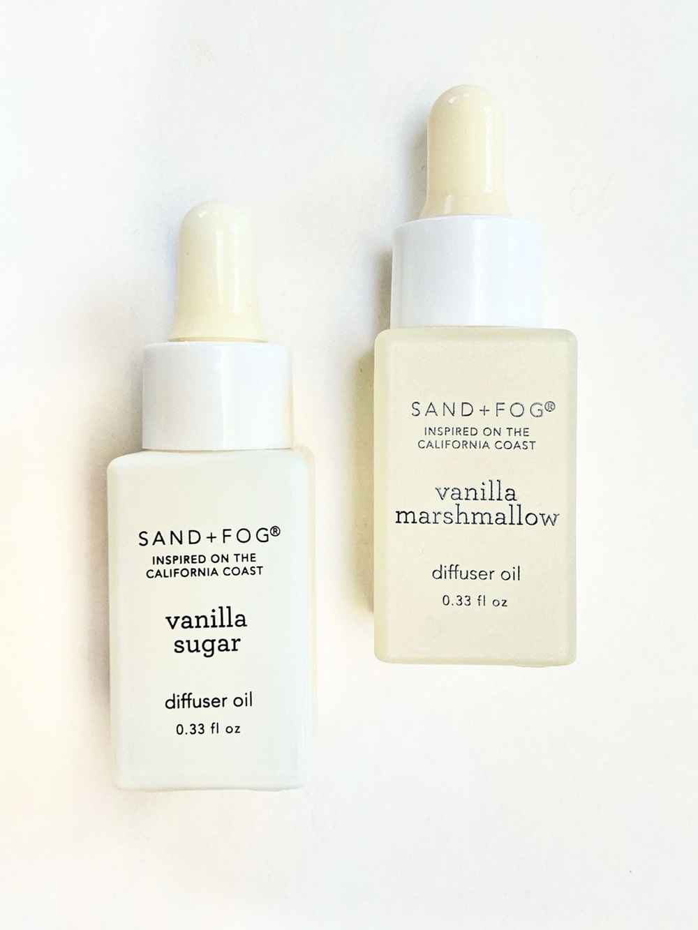 Sand + Fog Vanilla Sugar + Marshmallow • 2 Pack 10 ml Fragrance Diffuser Oil